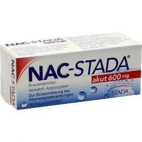 NAC-STADA akut 600mg, 10 ST – PZN 9620112 из Германии