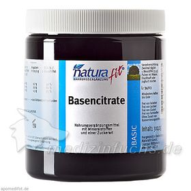 Naturafit Basencitrate, 300 G – PZN 9775524 из Германии