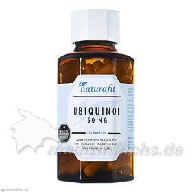 Naturafit Ubiquinol 50mg, 120 ST – PZN 9899835 из Германии
