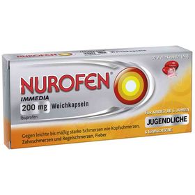 Nurofen Immedia 200mg Weichkapseln (10 stk) – PZN 146519 из Германии