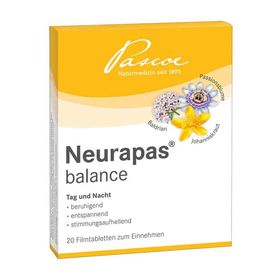 NEURAPAS balance (20 stk) – PZN 1498120 из Германии