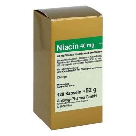Niacin 40 mg pro Kapsel (120 stk) – PZN 2249614 из Германии
