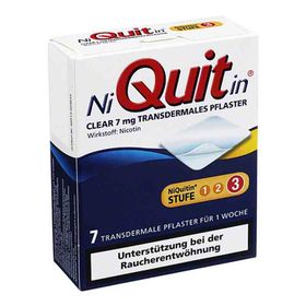 NiQuitin Clear 7mg/24 Stunden (7 stk) – PZN 2919658 из Германии