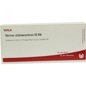 Nervus Statoacusticus Gl D 6 Ampullen (10X1 ml) – PZN 2942031 из Германии