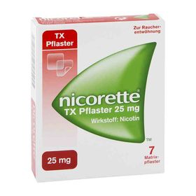 NICORETTE TX 25mg (7 stk) – PZN 3273388 из Германии