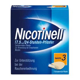 Nicotinell 17,5mg/24 Stunden (7 stk) – PZN 3764502 из Германии