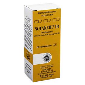 Notakehl D 4 Kapseln (20 stk) – PZN 4383222 из Германии
