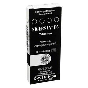 Nigersan D 5 Tabletten (20 stk) – PZN 4603907 из Германии