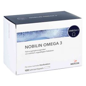 Nobilin Omega 3 Kapseln (120 stk) – PZN 5389250 из Германии