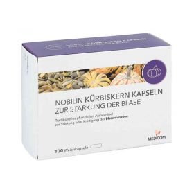 Nobilin Kürbiskern Kapsel (n) zur, zum stärkung d.Blase (100 stk) – PZN 5481346 из Германии