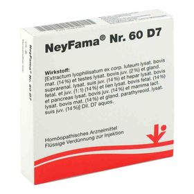 Neyfama Nummer 6 0 D 7 Ampullen (5X2 ml)  – PZN 6487084 из Германии