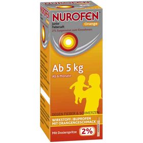 Nurofen Junior Fiebersaft Orange 2% (100 ml) – PZN 6789419 из Германии