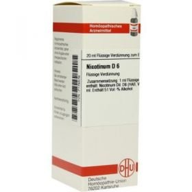 Nicotinum D 6 Dilution (20 ml) – PZN 7175576 из Германии