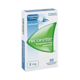 Nicorette 2mg whitemint (30 stk) – PZN 7353606 из Германии