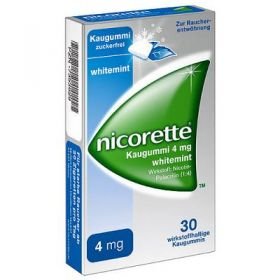 Nicorette 4mg whitemint (30 stk) – PZN 7353629 из Германии