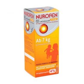 Nurofen Junior Fieber- und Schmerzsaft Orange 40mg/ml (100 ml) – PZN 7776465 из Германии