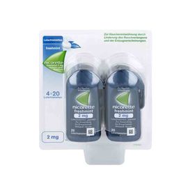 Nicorette freshmint 2 mg Lutschtabletten gepresst (80 stk) – PZN 9633907 из Германии