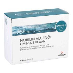 Nobilin Algenöl Omega-3 vegan Kapseln (60 stk) – PZN 10628113 из Германии
