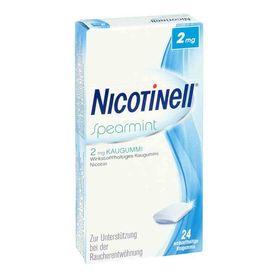 Nicotinell 2mg Spearmint (24 stk)  – PZN 11100265 из Германии