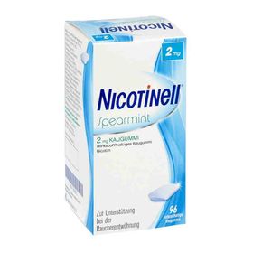 Nicotinell 2mg Spearmint (96 stk)  – PZN 11100271 из Германии