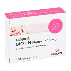 Nobilin Biotin Natu-cur 10 mg Tabletten (100 stk)  – PZN 11143346 из Германии