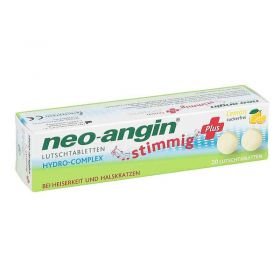 Neo Angin stimmig Plus Lemon Lutschtabletten (20 stk)  – PZN 11164710 из Германии