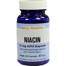 NIACIN 15mg Kapseln, 60 ST – PZN 120690 из Германии