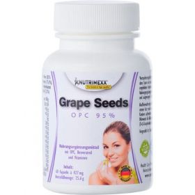 Nutrimexx - Grape Seeds OPC 95%, 60 ST – PZN 12474051 из Германии