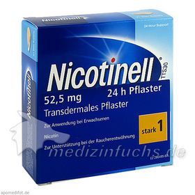 Nicotinell 52.5 mg 24 Stunden, 21 ST – PZN 1262021 из Германии