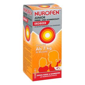 Nurofen Junior Fieber-u.schmerzsaft Erdbe.40 mg/ml (150 ml) – PZN 12741888 из Германии