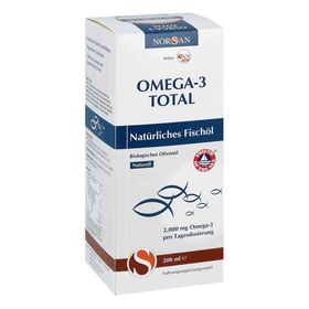 Norsan Omega-3 Total Naturell flüssig (200 ml) – PZN 13476543 из Германии