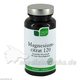 NICApur Magnesiumcitrat 120, 60 ST – PZN 168018 из Германии