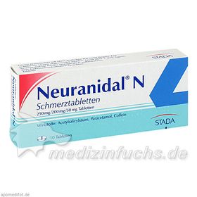 Neuranidal N, 10 ST  – PZN 1809011 из Германии