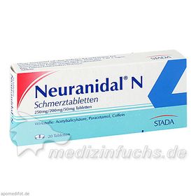 Neuranidal N, 20 ST – PZN 1809034 из Германии
