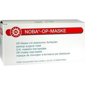 NOBA OP MASKE mit Gummibändern, 50 ST  – PZN 182076 из Германии