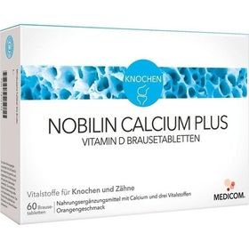 Nobilin Calcium Plus Vitamin D Brausetabletten, 60 ST – PZN 1870134 из Германии