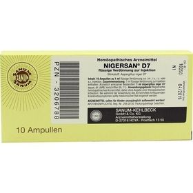 NIGERSAN D 7, 10X1 ML – PZN 3206788 из Германии