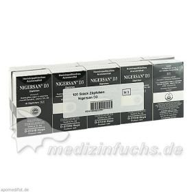 NIGERSAN D 3, 10X10 ST  – PZN 3206920 из Германии
