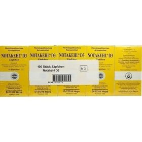 NOTAKEHL D 3, 10X10 ST – PZN 3207167 из Германии