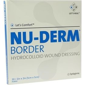 NU-DERM Hydrokolloid-Verband 5x5cm, 20 ST – PZN 328232 из Германии