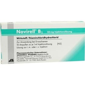 Novirell B1 50mg Injektionslösung, 10X1 ML  – PZN 3323293 из Германии