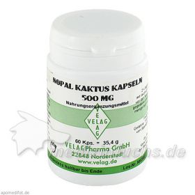 Nopal Kaktus 500mg, 60 ST – PZN 3416132 из Германии