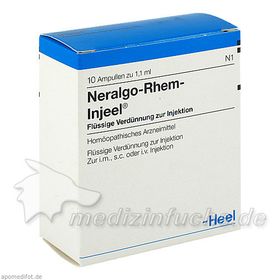 NERALGO-RHEM INJEEL, 10 ST – PZN 3679096 из Германии