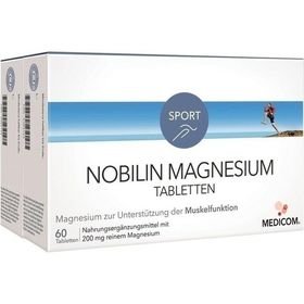 Nobilin Magnesium Tabletten, 2X60 ST  – PZN 392017 из Германии
