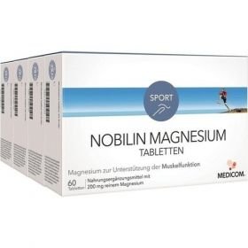 Nobilin Magnesium Tabletten, 4X60 ST – PZN 392141 из Германии