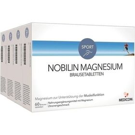 Nobilin Magnesium Brausetabletten, 4X60 ST – PZN 392603 из Германии