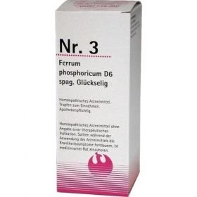 Nr. 3 Ferrum phosphoricum D6 spag. Glückselig, 100 ML  – PZN 453977 из Германии