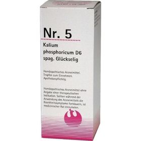 Nr. 5 Kalium phosporicum D6 spag. Glückselig, 100 ML – PZN 454103 из Германии