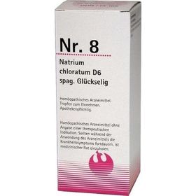Nr. 8 Natrium chloratum D6 spag. Glückselig, 100 ML – PZN 459365 из Германии