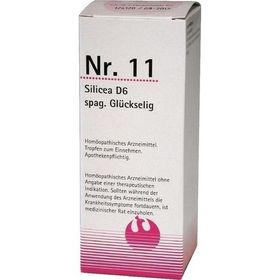 Nr. 11 Silicea D6 spag. Glückselig, 100 ML – PZN 459632 из Германии